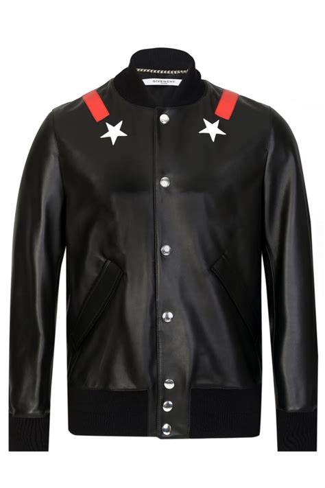 givenchy bomber jacket sale|givenchy leather bomber jacket.